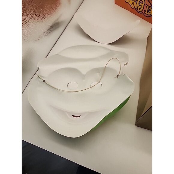 Vintage 1984 Jim Henson's Muppet Babies BABY KERMIT Ben Cooper Costume & Mask - Picture 5 of 8